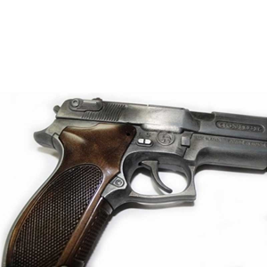 تفنگ اسباب بازی فلزی پلیس گانهر Gonher مدل 45.1_اسباب بازی